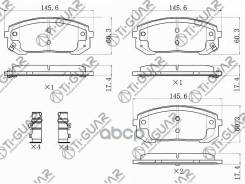 ��������� ������� �������� /�������� �������� 4�� /TI-GUAR ��� Hyundai Sonata 2,0 2019- / KIA K5 2020-; TG-0001 PN6120 58130L1000 58101AAA10 Hyundai S...