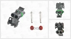 ������ 2� ���������� �-�����: 2-pin, 2 ���������� TE Parts ���. 7730522 7730522 ����