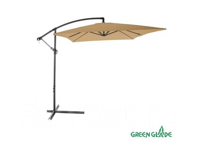 Зонт садовый Green Glade 6403 светло-коричневый, новый, под заказ. Цена ...