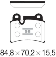 ������� ����. ���. VW Touareg 3.2/3.6/3.0TDi V6 06 Sangsin Brake SP2232 SP2232 ����