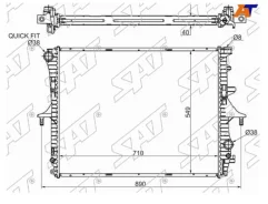 �������� Audi Q7 05-15 / Volkswagen Touareg 02-10 AD0007 ����