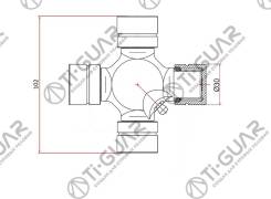 ���������� /TI-GUAR ��� Mitsubishi Pajero RE 1991-; 30*102; TG-CJCS016; (GUM-99 TM-199) MR165561 STMR377128 Tiguar TG-CJCS016 TGCJCS016 ����