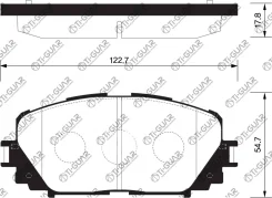 ��������� ������� �������� /�������� �������� 4�� /TI-GUAR ��� Toyota Vitz 2005-2010, Belta Passo 2005-2012, Ractis 2005-2014 TG-1518 HN518 PF1518 MN4...