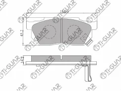 ��������� ������� �������� /�������� �������� 4�� /TI-GUAR ��� Honda Fit 2001-2013, Civic 1989-1995, LOGO 1996-2001, FIT ARIA 2002-2005; TG-378 PN8263...