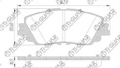 ��������� ������� �������� /�������� �������� 4�� /TI-GUAR ��� Toyota Camry SV70 A50 2017-2021, RAV4 2018-2023 TG-5547 TG-5507C BP21015 044650E060 044...