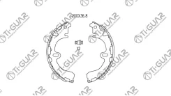��������� ������� /������ /���������� /TI-GUAR ��� Toyota Corolla 1 -01, Corona,15#, 19# -2002 Camry #4#; TG-D1051 FN2285 0449512250 K2288 Tiguar TG-D...