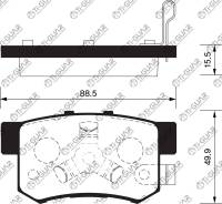   / /TI-GUAR  Honda Accord CL CM 2003-2008 CU 2008-2013 CR-V RD 2002-2006 RE3 RE4 20062011 Stepwgn RK# 2009 RP# 2015; TG8807...