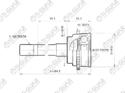 ���� TG-6835Z44/MA-035A44 * Ti-Guar TG6835Z44 ����