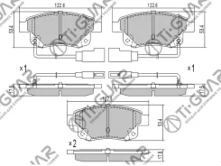 ��������� ������� �������� /������ �������� 4�� /TI-GUAR ��� FORD Transit TT9, 2.4, PS115 2006- TG-1725 PN0431W 1554524 1819638 Tiguar TG1725 TG1725 �...