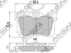   /  / /TI-GUAR  Skoda Octavia 1997- Yeti 2009- Audi A4 2001-2008 A6 1997-2005; TG1973; 1607083280 PN0019W JZW6984...