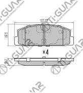  / TI-GUAR  Mazda Premacy /GP -2005, Familia /BJ -2003, 6, Atenza GG, GY -2007 Ti-Guar TG-219 TG219 