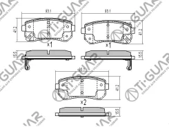 ��������� ������� �������� /������ �������� 4�� /TI-GUAR ��� Kia Rio 2005-2011 Ceed 2006- Cerato 2009- Hyundai Tucson 2015- TG-3421 BD4407 PN0436 TG03...