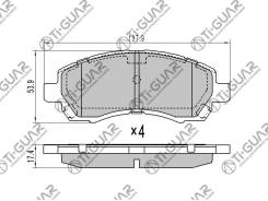    / TI-GUAR  Subaru Impreza 1996-, Subaru Legacy BD, BG 1996-1998, BH 1998-2003 ; TG-462; (TG-462C HN-398 PF-7398...