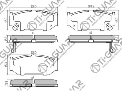 ��������� ������� �������� /�������� �������� 4�� /TI-GUAR ��� Suzuki Swift III 2003-2011; TG-9529 PN9529 MQ502337 Ti-Guar 9529 ����