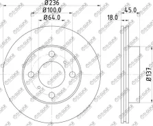 ���� ��������� /�������� /TI-GUAR ��� Mitsubishi COLT, Lancer CJ, CK, CB 1992-2000, Libero CB 1992-2000 236/18�� TG-MB699283 PD3418066S 10872 09864785...