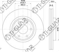 ���� ��������� /�������� /TI-GUAR ��� Nissan Patrol Y62; 358/34��; TG-40206-1LB0A 402061LB1A 402061LB1A TG402061LB0A ST402061LB0A Ti-Guar 402061LB0A �...