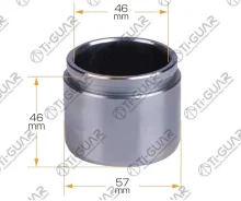 ������� �������� /�������� TI-GUAR /Suzuki Grand Vitara 1998-2005 Mitsubishi Pajero Mini 1994-2012 57mm TG-BRP0090 D025395 P574602 15040229 ����� Suzu...