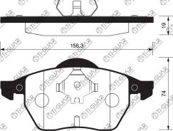    / TI-GUAR  AUDI A4 -2009, A6-2011, Volkswagen Passat -2005 Skoda Octavia -2011 Ti-Guar TG-0300 TG0300 