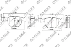 ��������� ������� �������� /�������� �������� 4�� /TI-GUAR ��� BMW 5 (E39) -2004, (E38) -2001, X5(E53) 2000-2006 PN0401 TG-0401 34113427503 3411228209...