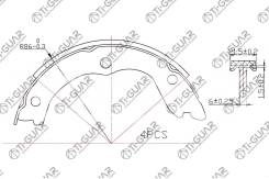 ��������� ������� /������ �������� 4�� /���������� /TI-GUAR ��� Nissan X-Trail T30 2001-2013, Primera P12 2001; TG-0650 FN0650 440608H325 0650 ����