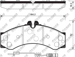 ��������� ������� �������� ��������/������ �������� 4 �� /TI-GUAR ��� Mercedes Sprinter 909 (Classic) 901, 902, 903, 904 1995-2013 TG-1288 PN0107 A901...