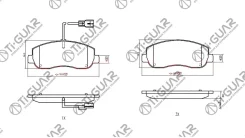 ��������� ������� �������� /�������� �������� 4�� /TI-GUAR ��� Nissan NV400 2011-, Renault Master 2010-, OPEL Movano 2010- TG-5538 (410601061R) 931675...