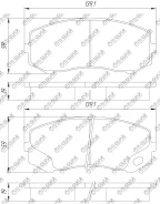 ��������� ������� �������� /�������� �������� 8�� /TI-GUAR ��� Mitsubishi Canter FE7 /FE8 2004-2007; TG-5520 PN3513 AY040NS126 MK449108 MK528945 TG552...