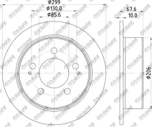 ���� ��������� /������ /TI-GUAR ��� Ssangyong Actyon, Actyon Sports 2006-2016, Kyron 2005-2011, Rexton I 2002; 299/10��; TG-4840109000 RN1657 48401090...