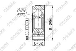  TG-IN9802 / 2311-GV * TiGuar Ti-Guar TG-IN9802 TGIN9802 