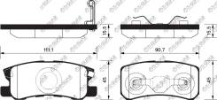   /  / /TI-GUAR  Mitsubishi Chariot Grandis 2003- Pajero V6# V7# 1999-; TG-6340C; (TG-632 HN450 PN3450) 4605A265 4...