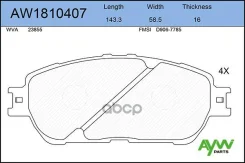 ������� ��������� �������� AW1810407 Toyota Caldina(ST246W) 2.0 4WD 02-07/Estima AYWIparts ���. AW1810407 AW1810407 ����
