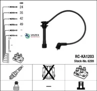 ��������! KIA Rio/Shuma 1.5 16V 00-05 RC-KA 1203 �-�� NGK-NTK 6209 6209 ����