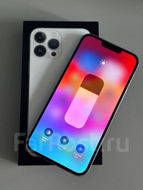 iPhone 13 Pro Max 256 Gb, 6.70", моноблок, белый, 3G, 4G LTE, 5G, Dual ...