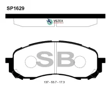 ������� ����. �������� Hi-Q Subaru Forester (SH) 01- Sangsin Brake SP1629 SP1629 ����