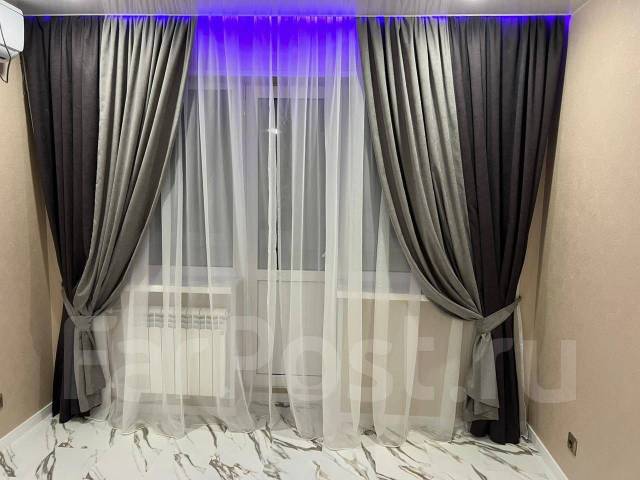 Установка карниза для штор во Владивостоке