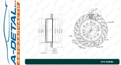 ���� ��������� ��������������� ������������� G-brake GFR-02858L ����� GFR02858L ����