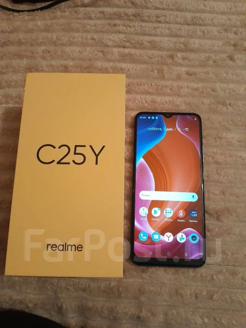 Realme C25Y. �/�, 64 ��, ����� ����