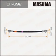 ����� ��������� Masuma H- /rear/ NOTE / E11 BH-692 46214-1FE2E ����