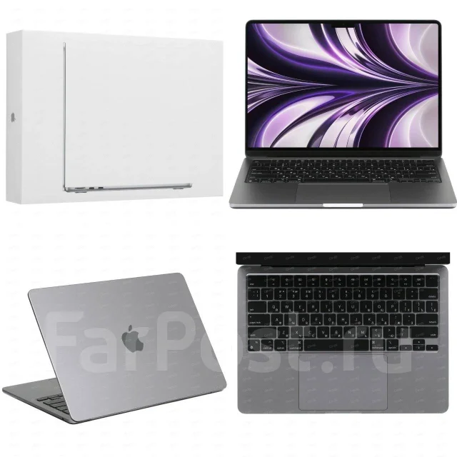 Apple MacBook Air 13 2022. 13.6", 2,8����, ��� 8 ��, ���� 256���, WiFi: 1, Bluetooth: 1, ����������� �� 24��. ��� ����� �� ���������� ����