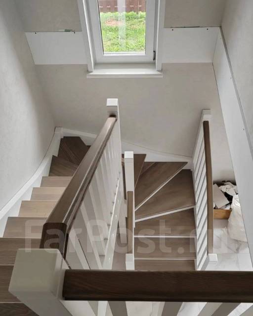 Изготовление и монтаж деревянных лестниц ограждений ступеней на заказ в ...