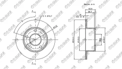 ���� ��������� /������ /TI-GUAR ��� AUDI A100 1991-1994, A6 1995-2005, Volkswagen Passat 1997-2005; 245/10��; TG-4A0615601A 4A0615601A 8E0615601 4A061...