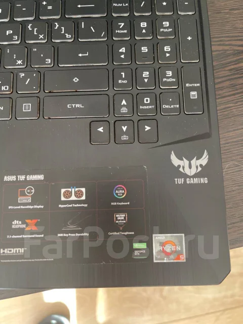 Asus TUF Gaming FX505DD. WiFi: 1, Bluetooth: 1 ����