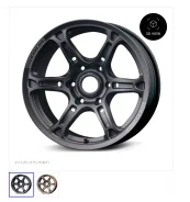 RAYS Volk Racing TE37XTR. 8.5x17", 6x139.7, ET15. ��� ����� �� ������������ ����
