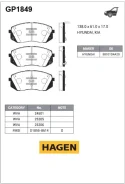 ������� ��������� �������� ����� Sangsin Brake GP1849 GP1849 ����