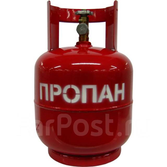 Пропановый газовый баллон 12 литров Новый, в наличии. Цена: 3 900₽ во ...