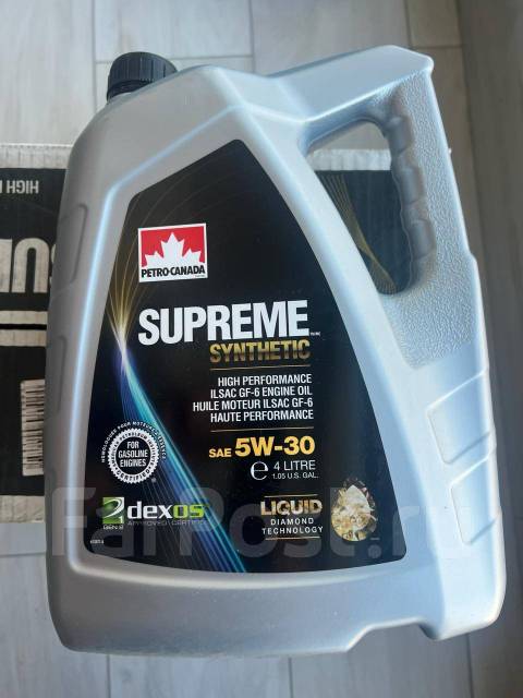 Моторное масло Petro-Canada Supreme Synthetic 5W-30, синтетическое, 4 ...