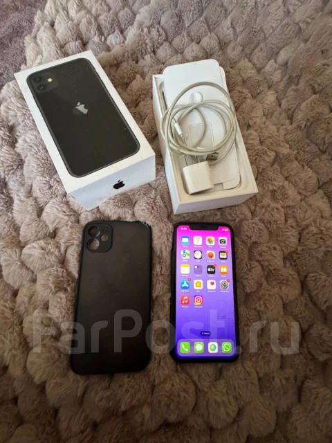 Apple iPhone 11. �/�, 128 ��, ������, 3G, 4G LTE, Dual-SIM, ���������� ����
