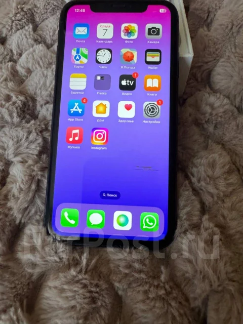 Apple iPhone 11. �/�, 128 ��, ������, 3G, 4G LTE, Dual-SIM, ���������� ����