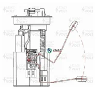 ������ ���������� ������ Nissan Teana J31 (03-) 2.0i/2.3i/3.5i Startvolt SFM1444 SFM1444 ����