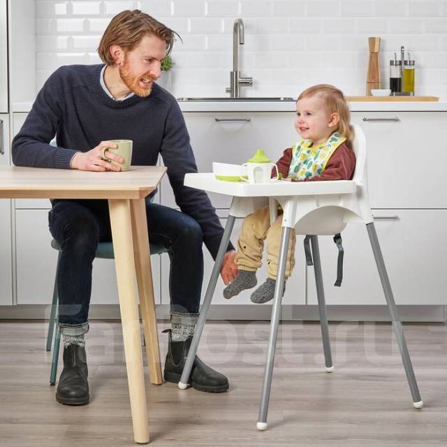 IKEA стул для кормления. Antilop Оригинал, новый, в наличии. Цена: 4 ...